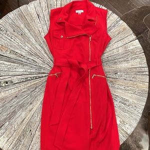 Cross-Dyed Lux Moto Dress US10